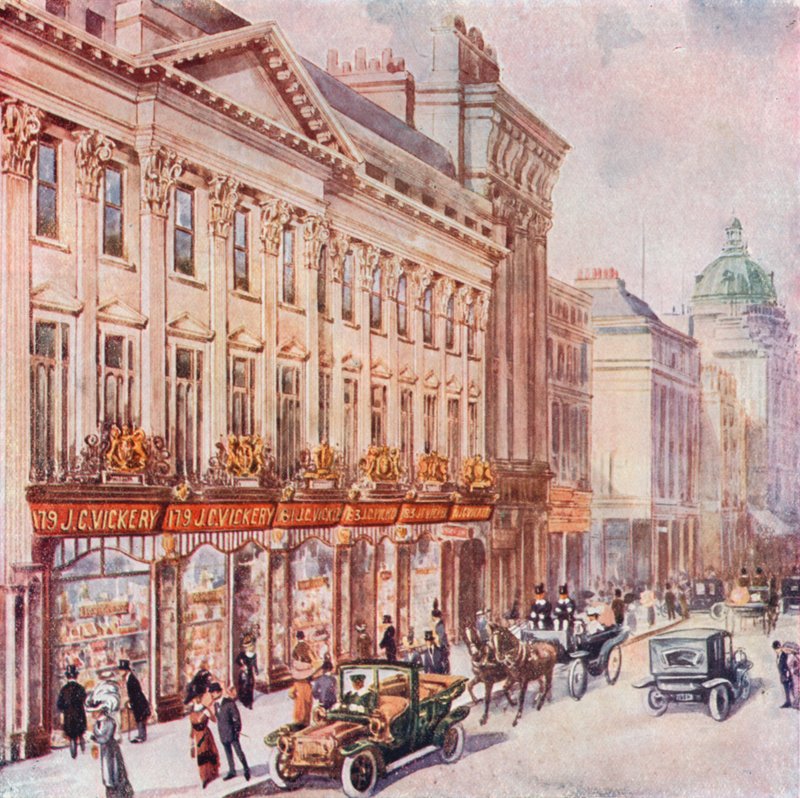 J C Vickery fra Regent Street af English School