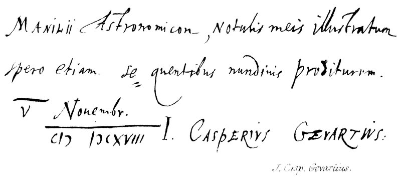 J Casp: Gevartius af English School