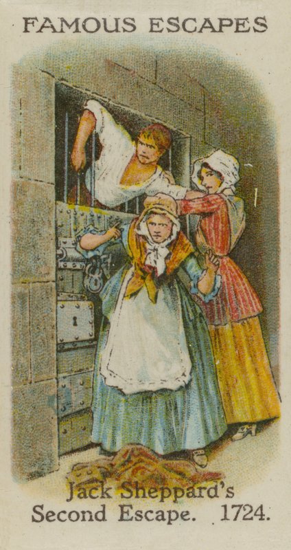 Jack Sheppards Second Escape, 1724 af English School