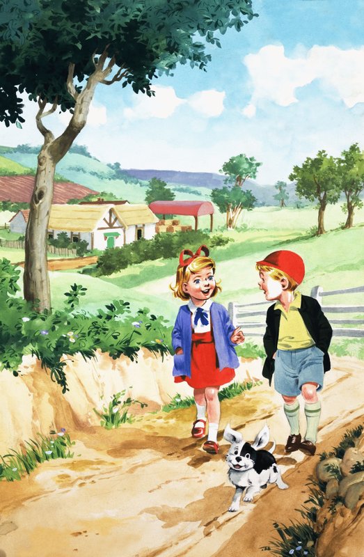 Jack og Jill og det gamle slot af English School