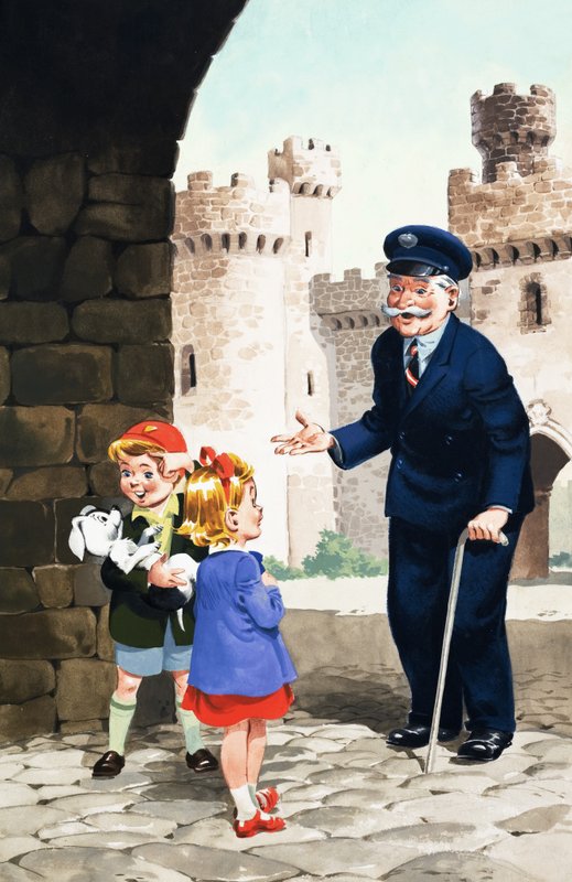 Jack og Jill og det gamle slot af English School
