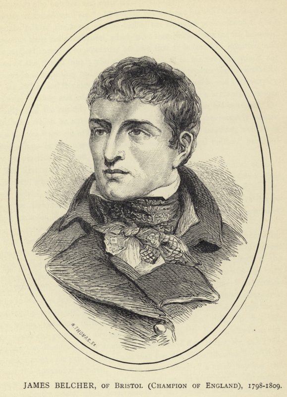 James Belcher, af Bristol, mester i England, 1798-1809 af English School