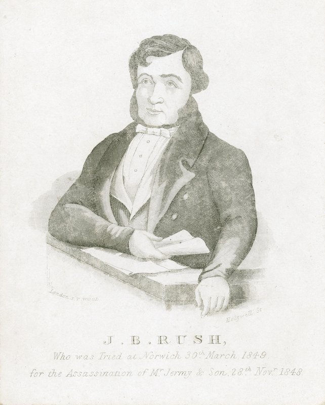 James Blomfield Rush, morder af English School