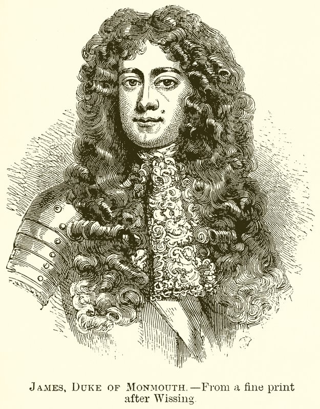 James, hertug af Monmouth af English School