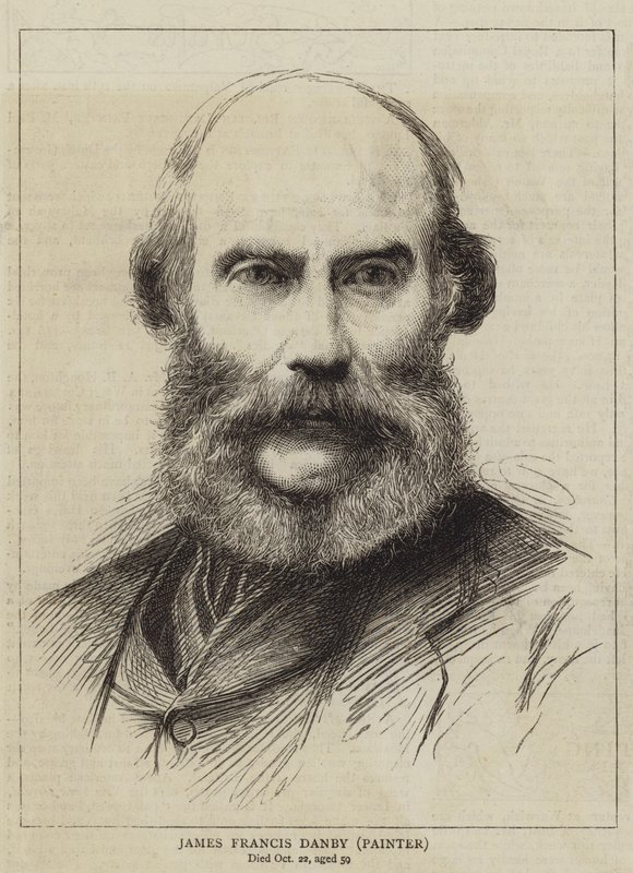 James Francis Danby, maler (gravering) af English School