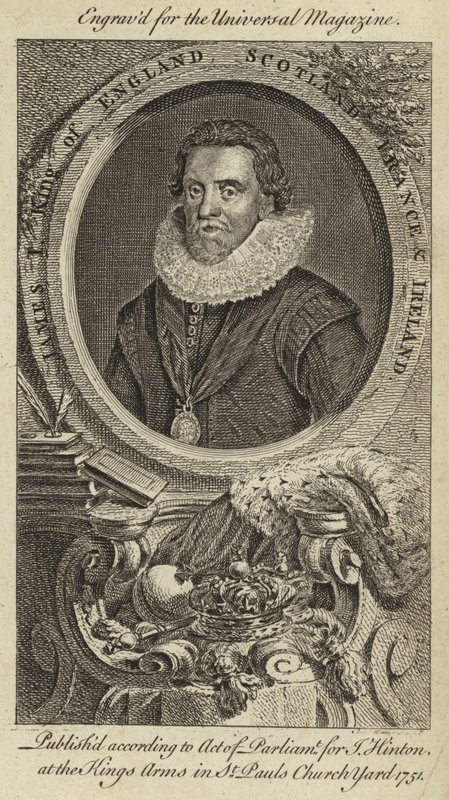James I, konge af England, Skotland, Frankrig og Irland af English School