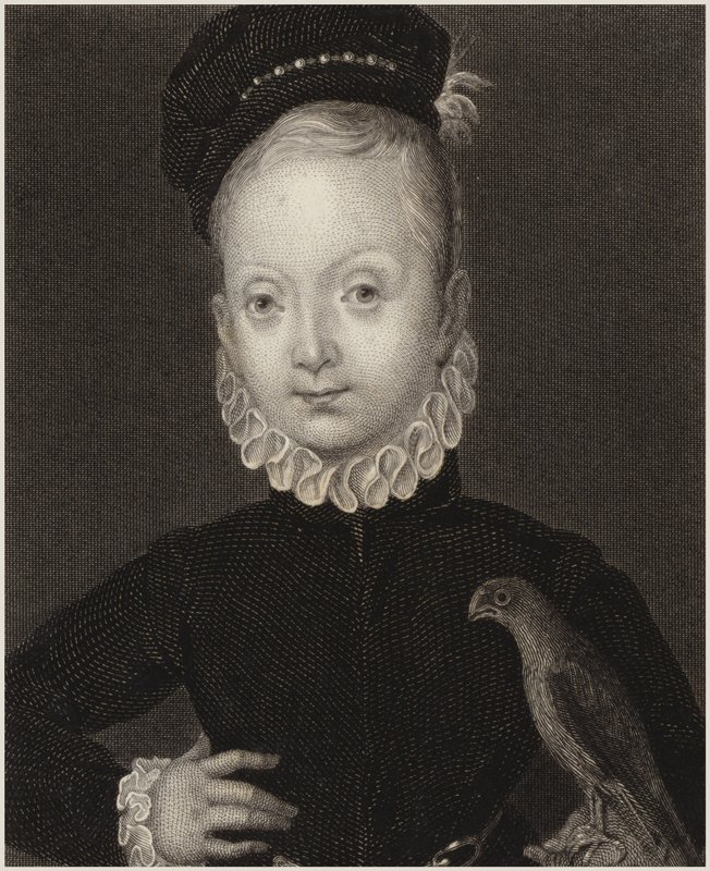 James I af Skotland af English School