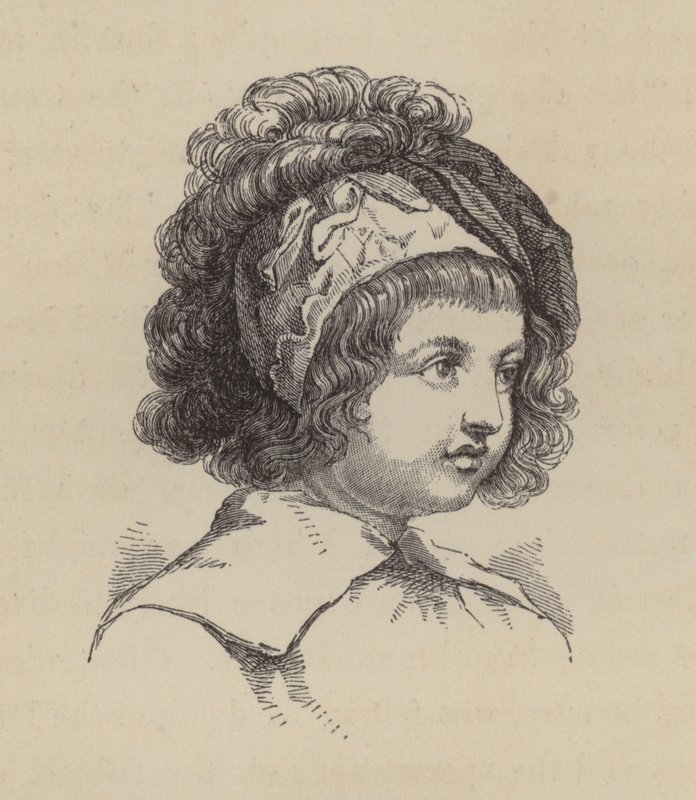 James, Lord Beauclerk, anden søn af Kong Charles II og Nell Gwyn (kobberstik) af English School