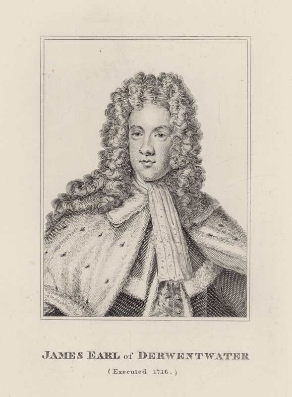 James Radcliffe, jarl af Derwentwater (gravering) af English School