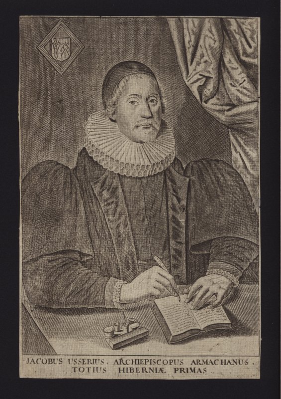 James Ussher, irsk protestantisk præst (kobberstik) af English School