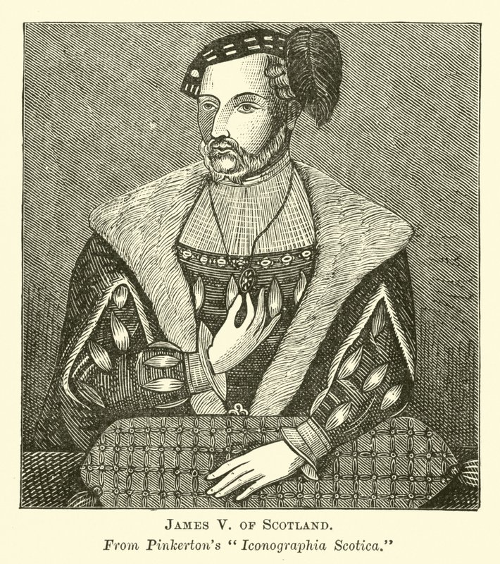 James V of Scotland  af English School