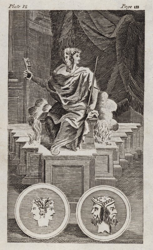 Janus (kobberstik) af English School