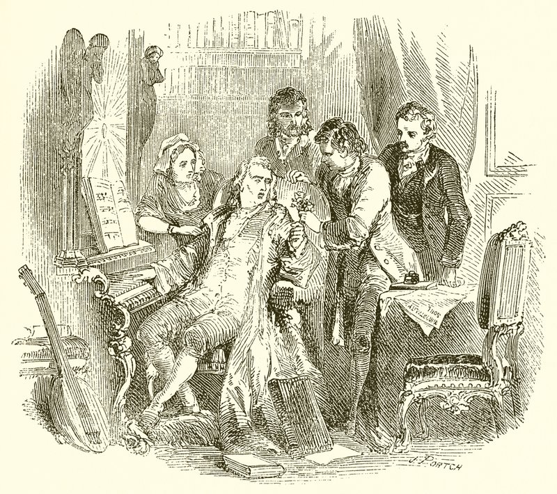 Jean Paul Richter ved Pianoforte af English School