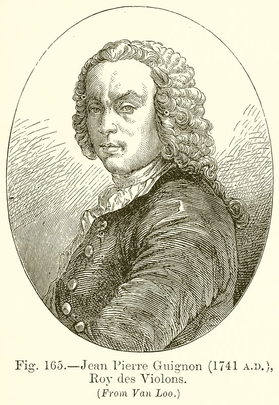 Jean Pierre Guignon, violinernes konge 1741 af English School
