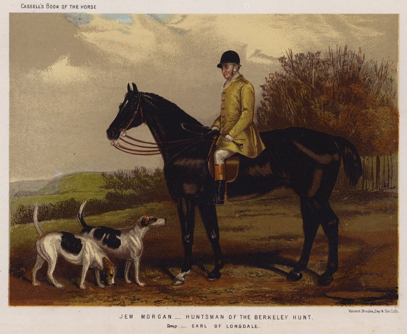 Jem Morgan, Huntsman of the Berkeley Hunt, Temp, Earl of Lonsdaledani af English School