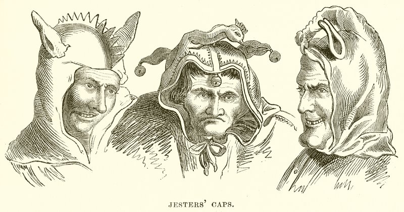 Jesters Caps af English School