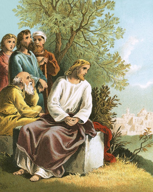 Jesus græder over Jerusalem af English School