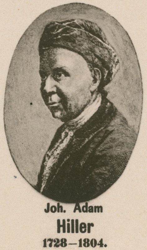 Johann Adam HIller (dybtryk) af English School