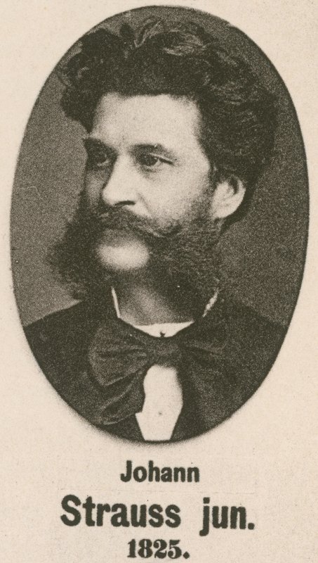 Johann Strauss Junior (dybtryk) af English School