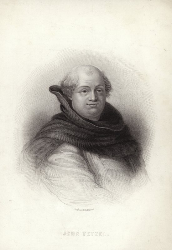 Johann Tetzel af English School