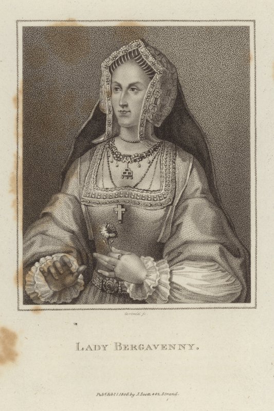 Johanna Lady Abergavenny af English School