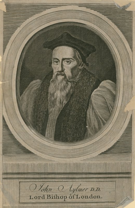 John Aylmer, Lord Bishop of London af English School
