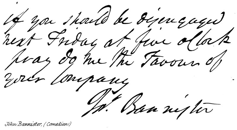 John Bannister, (komiker) af English School