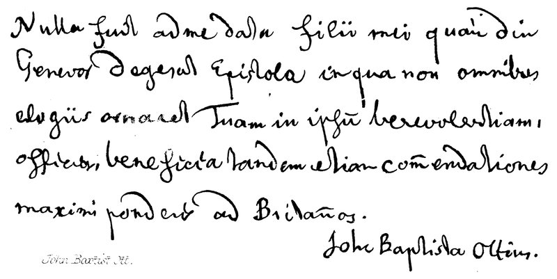 John Baptist Ott af English School