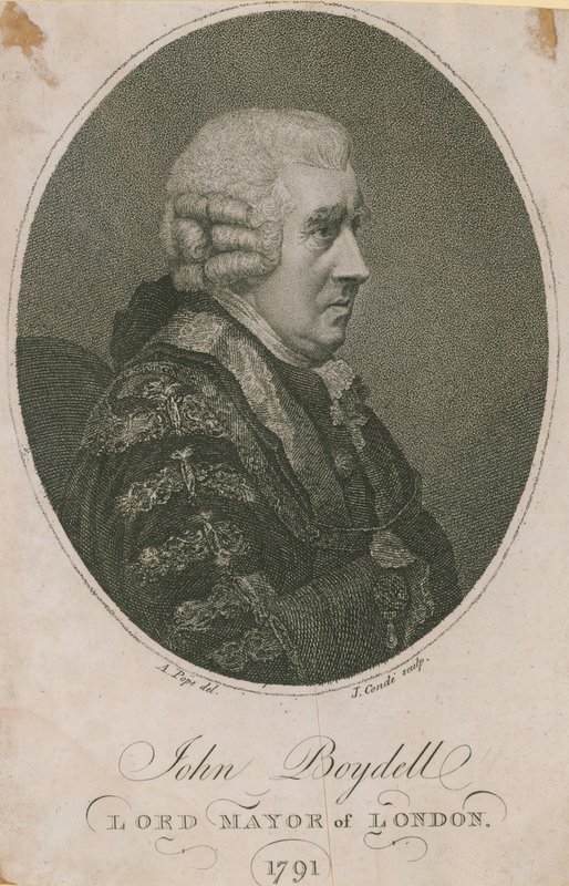 John Boydell, overborgmester i London 1785 af English School