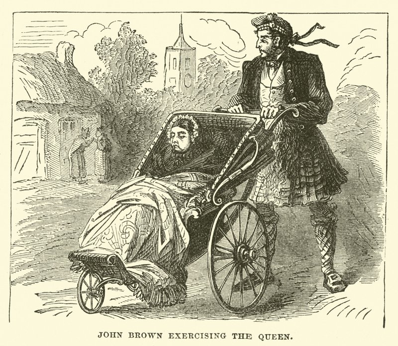 John Brown træner dronningen af English School