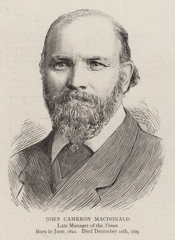 John Cameron Macdonald (gravering) af English School
