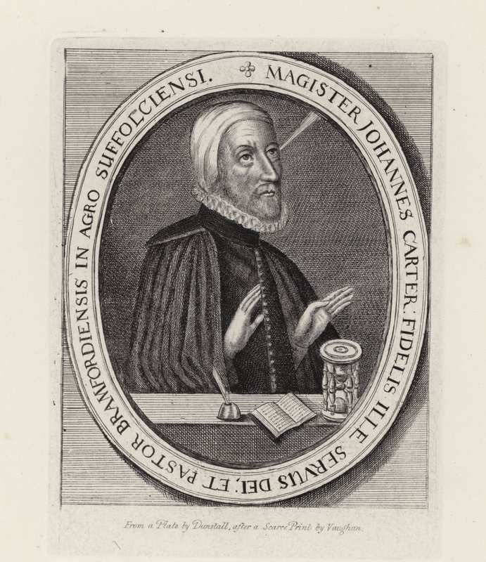 John Carter, rektor for Bramford i Suffolk (gravering) af English School