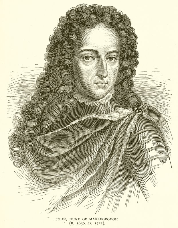 John, hertug af Marlborough (f. 1650, d. 1722) af English School