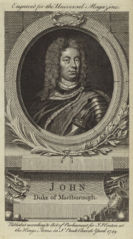 John, hertug af Marlborough af English School