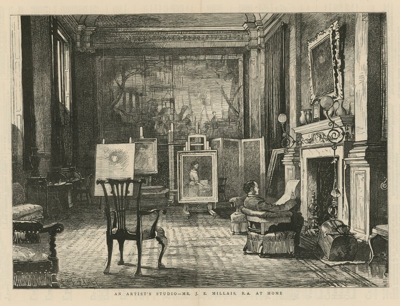 John Everett Millais på hjemmebane af English School