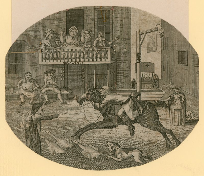 John Gilpin fra Cheapside, London, går længere, end han havde tænkt sig af English School