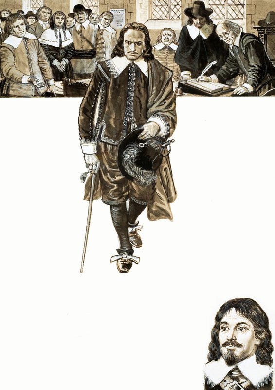 John Hampden nægtede at betale sin skat af English School