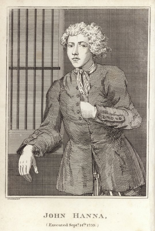 John Hanna, henrettet 14. september 1739 af English School