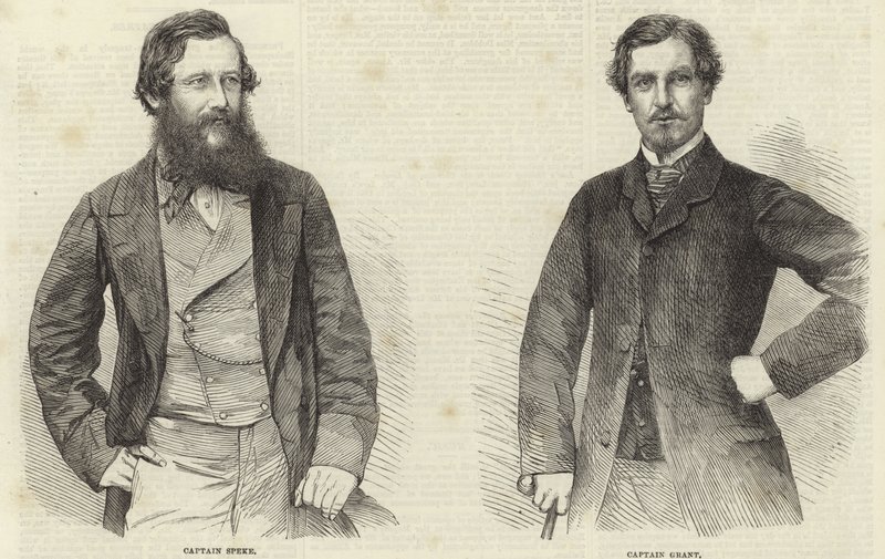 John Hanning Speke og James Augustus Grant af English School