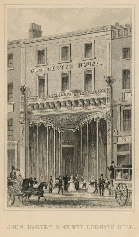 John Harvey and Company, Ludgate Hill  af English School