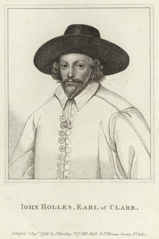 John Holles, jarl af Clare af English School