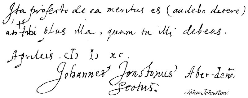 John Johnston af English School