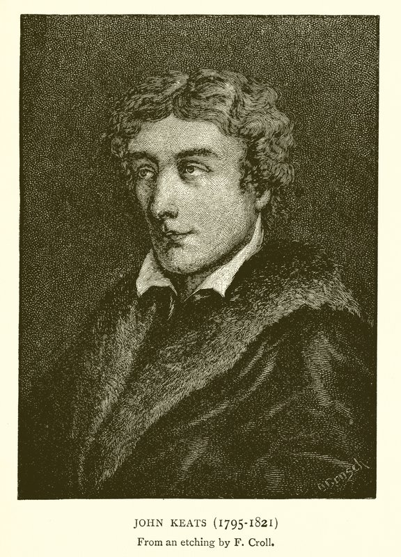 John Keats (1795-1821) af English School
