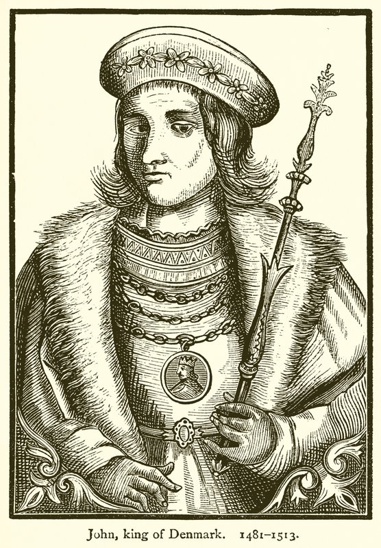 John, konge af Danmark. 1481-1513 af English School