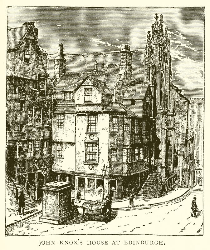 John Knoxs hus i Edinburgh af English School