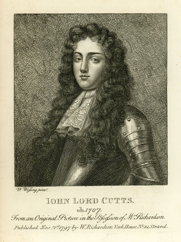 John Lord Cutts af English School