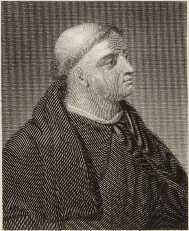 John Lydgate af Bury af English School