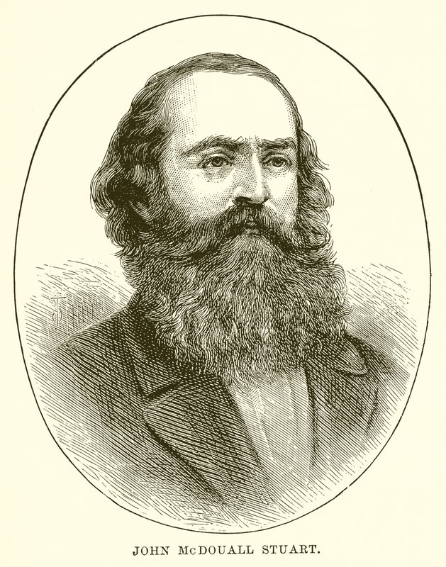 John McDouall Stuart af English School