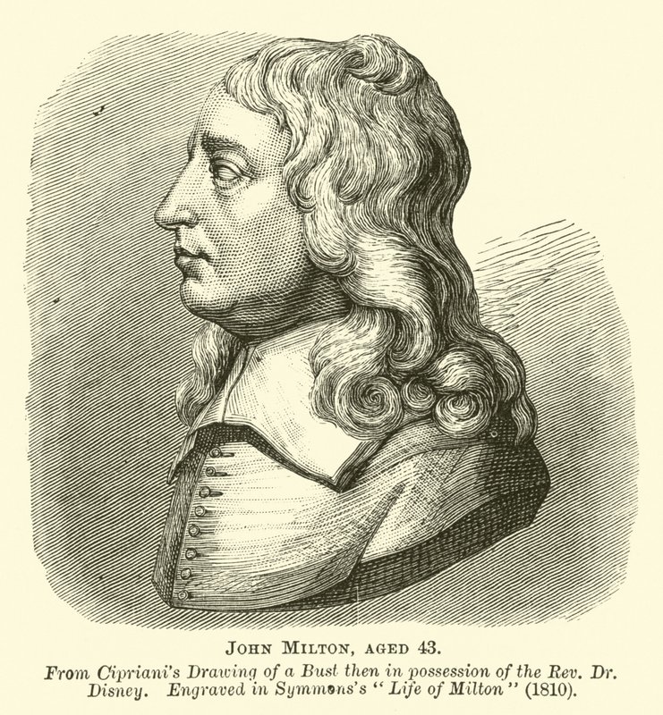 John Milton, 43 år af English School