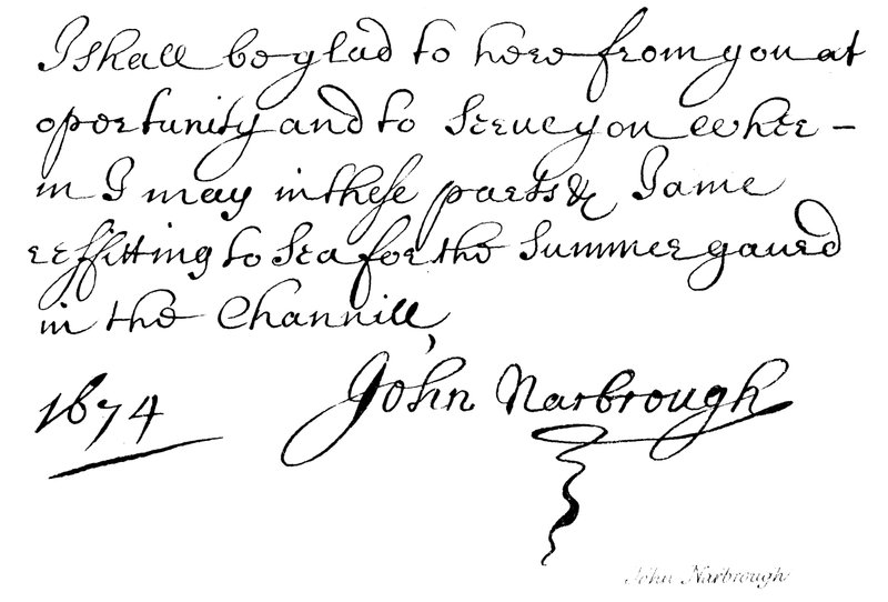 John Narbrough af English School